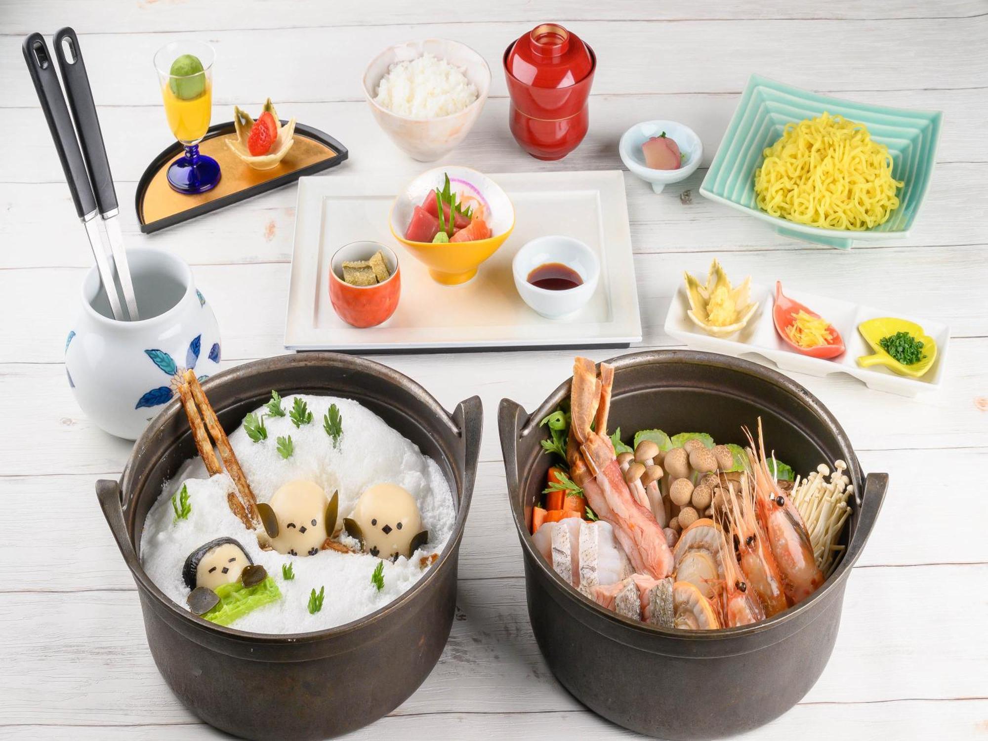 Shin Furano Prince Hotel Екстериор снимка A hot pot